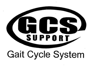 GCS SUPPORT GAIT CYCLE SYSTEM logo