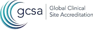 GCSA GLOBAL CLINICAL SITE ACCREDITATION logo