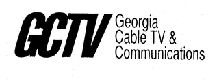 GCTV GEORGIA CABLE TV & COMMUNICATIONS logo