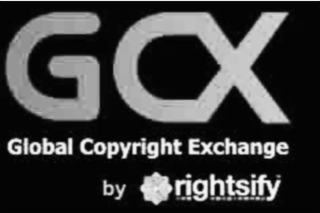 GCX GLOBAL COPYRIGHT EXCHANGE BY RIGHTSIFY logo