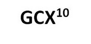 GCX10 logo