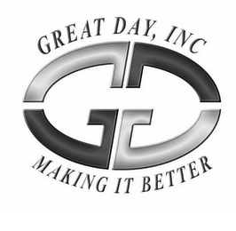 GD GREAT DAY, INC MAKING IT BETTER logo