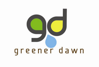 GD GREENER DAWN logo
