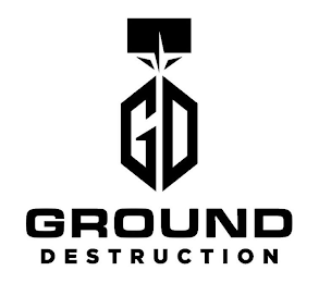GD GROUND DESTRUCTION logo