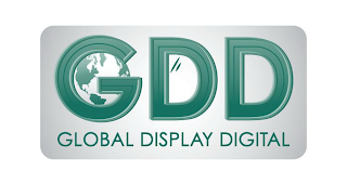 GDD GLOBAL DISPLAY DIGITAL logo