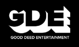 GDE GOOD DEED ENTERTAINMENT logo