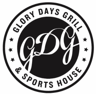 GDG GLORY DAYS GRILL & SPORTS HOUSE logo