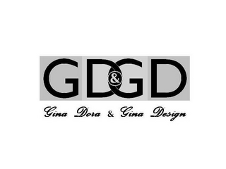 GD&GD GINA DORA & GINA DESIGN logo