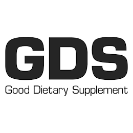 GDS GOOD DIETARY SUPPLEMENT logo