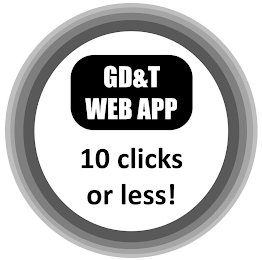 GD&T WEB APP 10 CLICKS OR LESS! logo