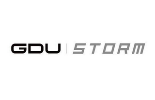 GDU | STORM logo