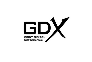 GDX GIANT DIGITAL EXPERIENCE logo