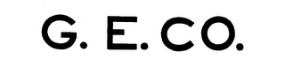 G.E. CO. logo