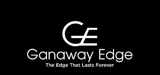 GE GANAWAY EDGE THE EDGE THAT LASTS FOREVER logo