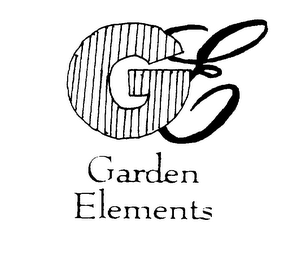 GE GARDEN ELEMENTS logo