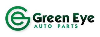 GE GREEN EYE AUTO PARTS logo