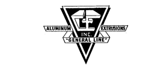 GE INC. ALUMINUM EXTRUSIONS "GENERAL LINE" logo