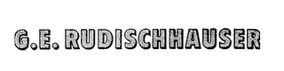 GE RUDISCHHAUSER logo
