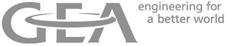 GEA ENGINEERING FOR A BETTER WORLD logo