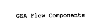 GEA FLOW COMPONENTS logo