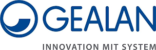 GEALAN INNOVATION MIT SYSTEM logo