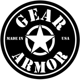 GEAR ARMOR MADE IN USA logo