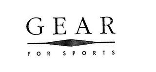 GEAR FOR SPORTS logo