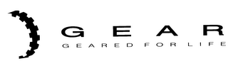 GEAR GEARED FOR LIFE logo