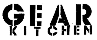 GEAR KITCHEN logo