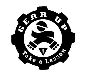 GEAR UP TAKE A LESSON logo