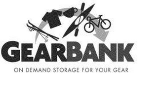 GEARBANK ON DEMAND STORAGE FOR YOUR GEAR logo