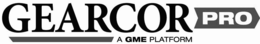GEARCOR PRO A GME PLATFORM logo