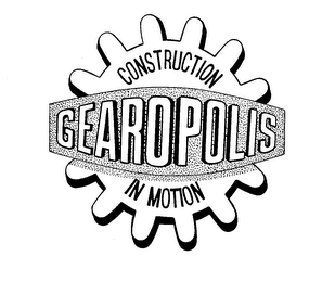 GEAROPOLIS CONSTRUCTION IN MOTION logo