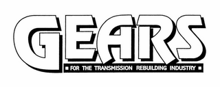 GEARS FOR THE TRANSMISSION REBUILDING INDUSTRY logo