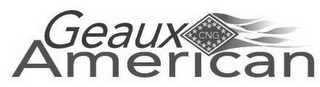 GEAUX CNG AMERICAN logo