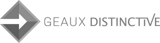 GEAUX DISTINCTIVE logo