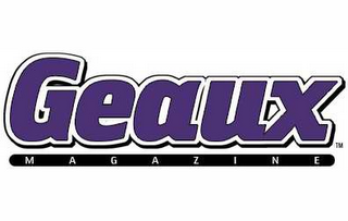 GEAUX MAGAZINE logo