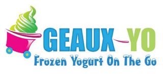 GEAUX YO FROZEN YOGURT ON THE GO logo