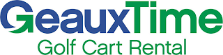 GEAUXTIME GOLF CART RENTAL logo