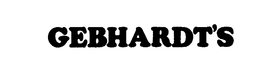 GEBHARDT'S logo