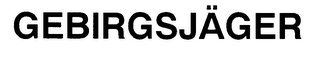 GEBIRGSJAGER logo