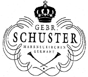 GEBR. SCHUSTER MARKNEUKIRCHEN GERMANY logo