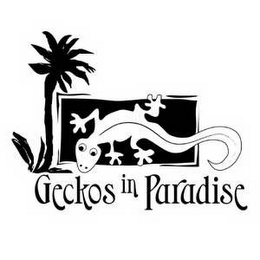 GECKOS IN PARADISE logo