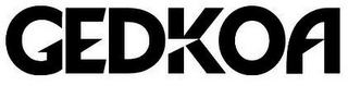 GEDKOA logo