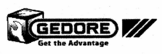 GEDORE GET THE ADVANTAGE logo