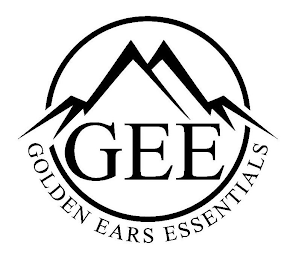 GEE GOLDEN EARS ESSENTIALS logo