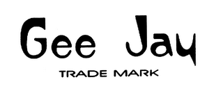 GEE JAY TRADE MARK logo
