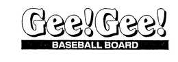 GEE!GEE! BASEBALL BOARD logo