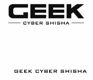 GEEK CYBER SHISHA GEEK CYBER SHISHA logo
