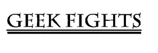 GEEK FIGHTS logo